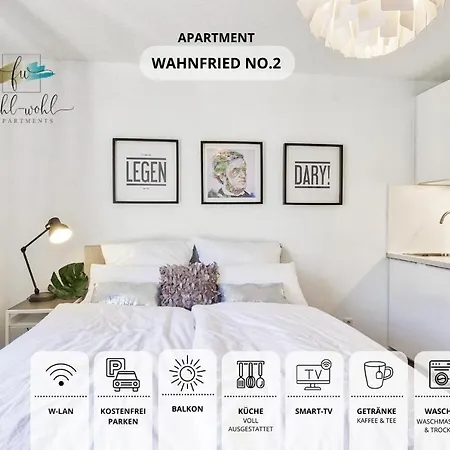 Apt Wahnfried No2 - Sehr Zentrales, Ruhiges Cityapartment Mit Balkon, Kueche, Duschbad & Parkplatz Bayreuth Esterno foto