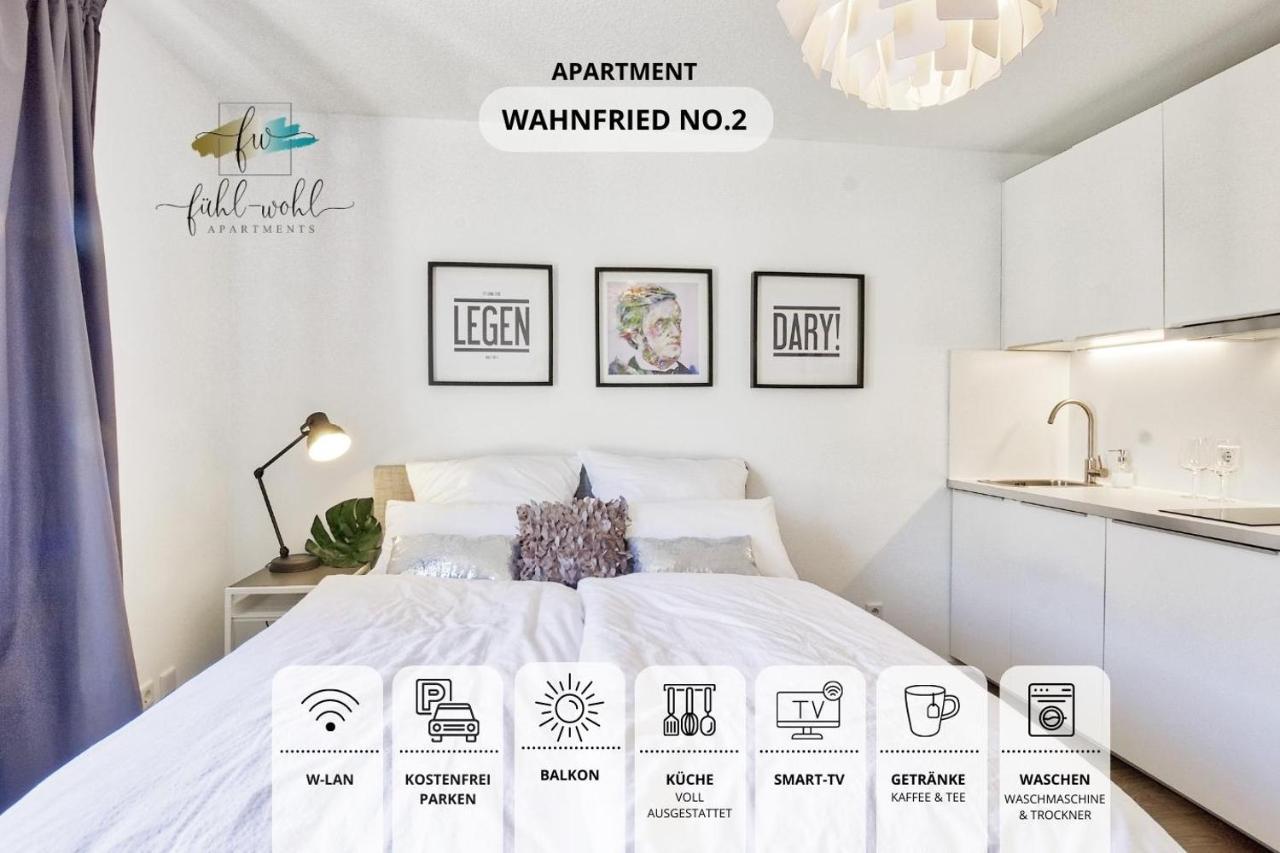 Wahnfried No2 - Sehr Zentrales, Ruhiges Cityapartment Mit Balkon, Kueche, Duschbad & Parkplatz *