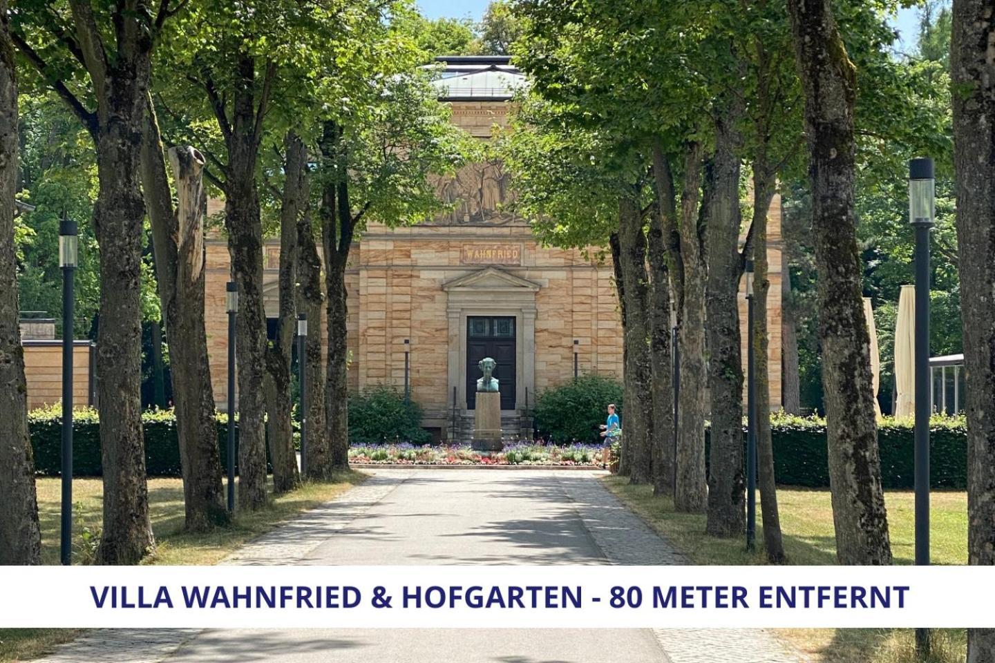 Wahnfried No2 - Sehr Zentrales, Ruhiges Cityapartment Mit Balkon, Kueche, Duschbad & Parkplatz * Bayreuth
