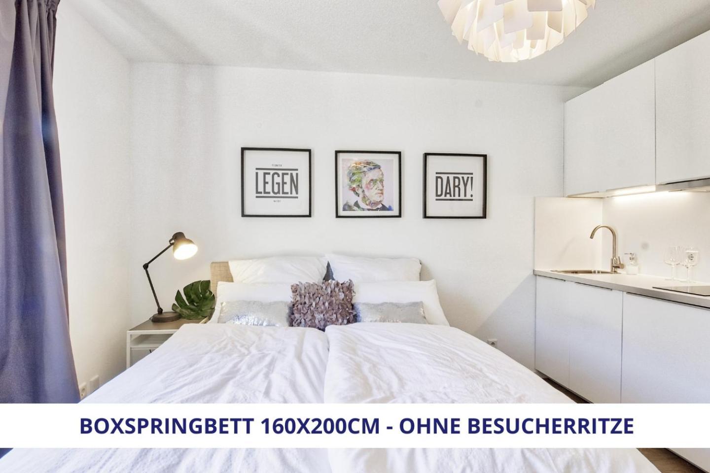 Wahnfried No2 - Sehr Zentrales, Ruhiges Cityapartment Mit Balkon, Kueche, Duschbad & Parkplatz Bayreuth