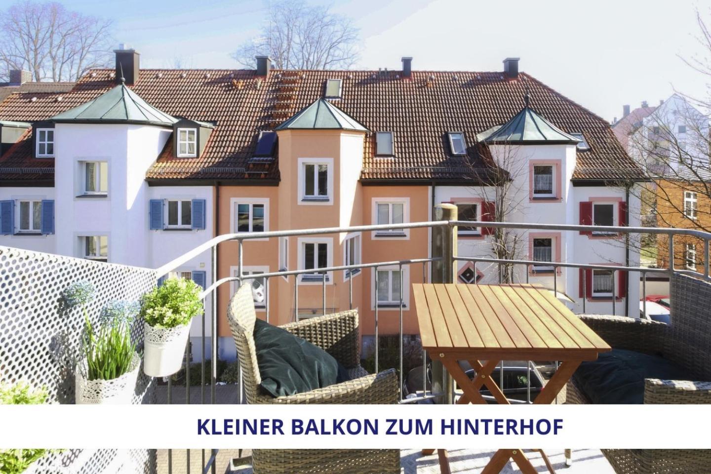 Wahnfried No2 - Sehr Zentrales, Ruhiges Cityapartment Mit Balkon, Kueche, Duschbad & Parkplatz
